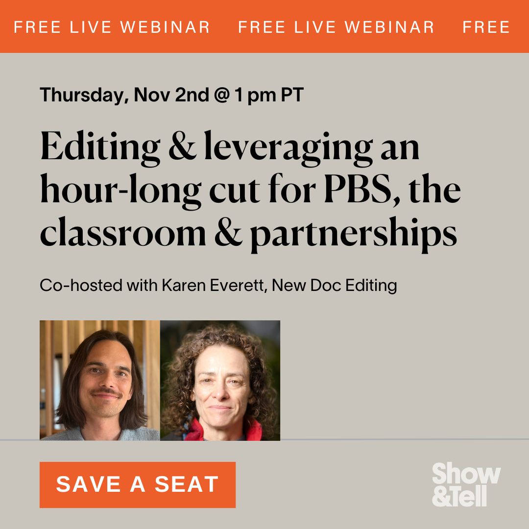 Editing Webinar is Nov 2 – Register Now